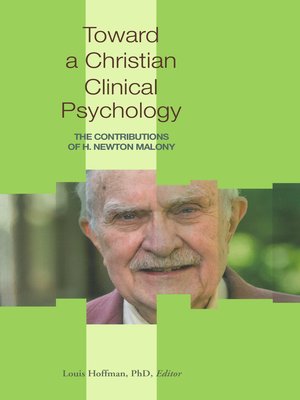 cover image of Toward a Christian Clinical Psychology